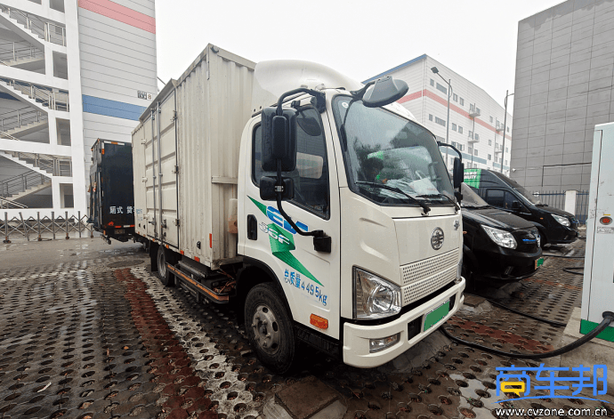 解放J6F纯电轻卡实际运营情况调查