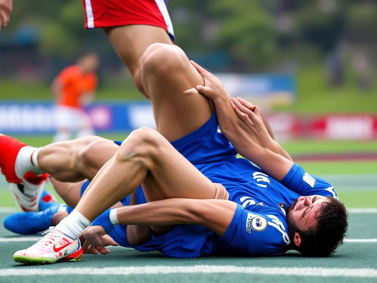 绿茵场的隐形杀手：足球伤病背后的科学与应对